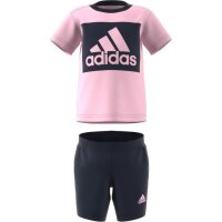adidas Essentials Trainingsset Kinder - rosa/schwarz