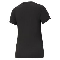 Puma Essentials Logo T-Shirt Damen - schwarz -M