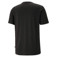 Puma ESS Small Logo T-Shirt Herren - schwarz -M