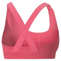 Puma Mid Impact Sport BH Damen - pink-XS
