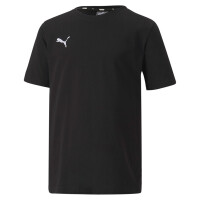 Puma teamGOAL 23 Casuals T-Shirt Kinder - schwarz -176