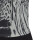 adidas Fast Allover Print Running T-Shirt Damen - schwarz/weiß -L