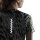 adidas Fast Allover Print Running T-Shirt Damen - schwarz/weiß -L