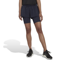 adidas Run ICons Two-In-One Running Shorts Damen - schwarz -S
