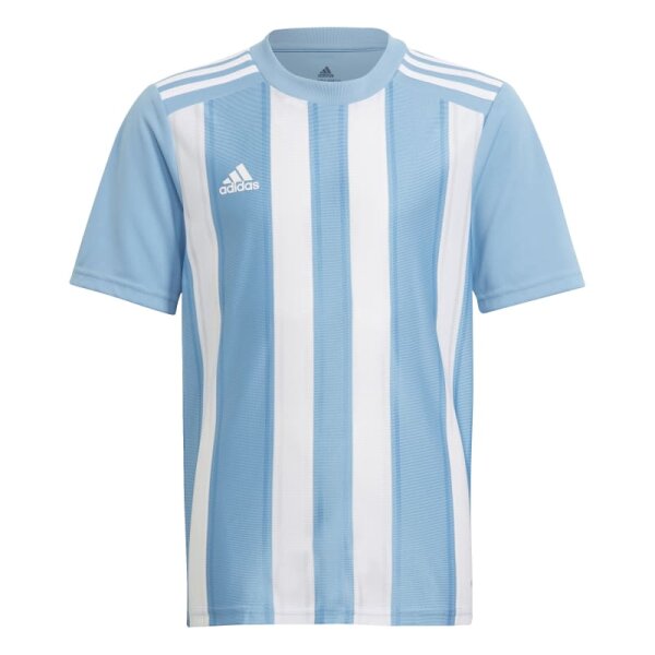 adidas Striped 21 Trikot Kinder - hellblau/weiß-116