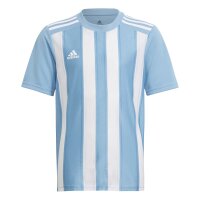 adidas Striped 21 Trikot Kinder - hellblau/weiß-116