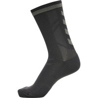 hummel Elite Indoor Socken Low Pa - forged iron - 35-38