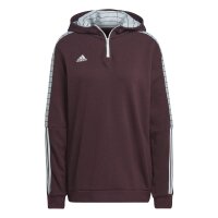 adidas Tiro Hoodie Damen - bordeaux-XS