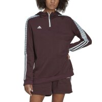 adidas Tiro Hoodie Damen - bordeaux-XS