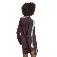 adidas Tiro Hoodie Damen - bordeaux-XS