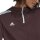 adidas Tiro Hoodie Damen - bordeaux-XS