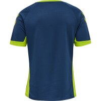 hummel Hmllead S/S Poly Trikot - Herren - dark denim