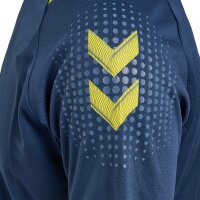 hummel Hmllead S/S Poly Trikot - Herren - dark denim