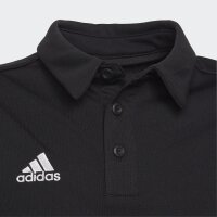 adidas Entrada 22 Poloshirt Kinder - schwarz