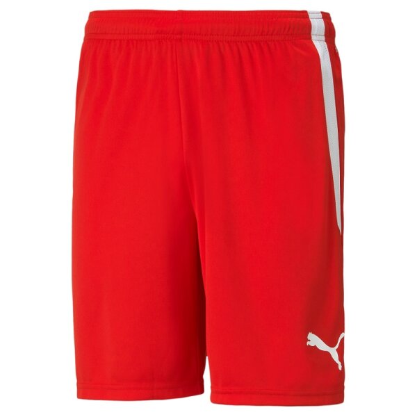 Puma teamLIGA Shorts Herren - rot - M