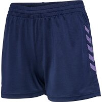 hummel Hmlstaltic Poly Shorts - Damen - marine/paisley...