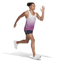 adidas Adizero Engineered Tanktop Herren - weiß/pink -XL