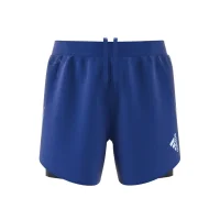 adidas Designed 4 Running Two-in-One Shorts Herren - blau