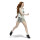 adidas Run Fast Inner Briefs Laufshorts Damen - türkis -S