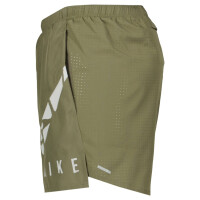 Nike Challenger Run Division Laufshorts Herren - khaki/weiß -M