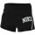 Nike Swoosh Laufshorts Damen - schwarz/weiß -XS