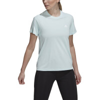 adidas Run It Running T-Shirt Damen - hellblau-XS