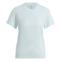 adidas Run It Running T-Shirt Damen - hellblau-XL