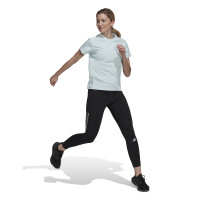 adidas Run It Running T-Shirt Damen - hellblau-XL