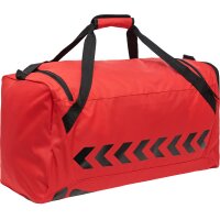 hummel Core Sporttasche - true red/black - M