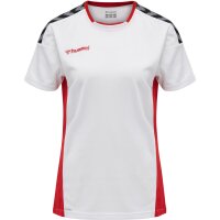 hummel Hmlauthentic Poly Trikot S/S - Damen - white/true red