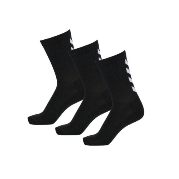 hummel Fundamental Socken 3er Pack - schwarz