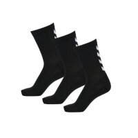 hummel Fundamental Socken 3er Pack - schwarz