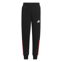adidas Badge of Sport Logo Trainingsanzug Kinder - schwarz/orange-92