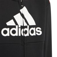 adidas Badge of Sport Logo Trainingsanzug Kinder - schwarz/orange-92