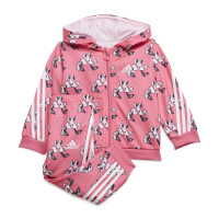 adidas Future Icons Shiny Allover Print Jogginganzug Baby - pink -86