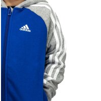 adidas Jogginganzug Baby - blau/grau-104