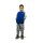 adidas Jogginganzug Baby - blau/grau-104