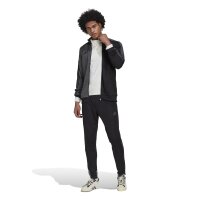 adidas Tiro Track Half & Half Trainingsjacke Herren - schwarz/grau -S