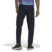 adidas Own The Run Colourblock Trainingshose Herren - navy/lila-S