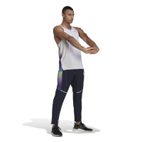 adidas Own The Run Colourblock Trainingshose Herren - navy/lila-S