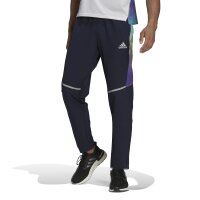 adidas Own The Run Colourblock Trainingshose Herren - navy/lila-M