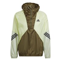 adidas Back to Sport Windbreaker Jacke Herren - grün