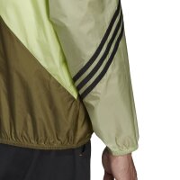adidas Back to Sport Windbreaker Jacke Herren - grün