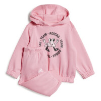 adidas Team Oversized Jogginganzug Baby - rosa -98