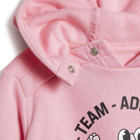 adidas Team Oversized Jogginganzug Baby - rosa -98