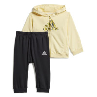 adidas Jogginganzug Baby - schwarz/hellgelb -74