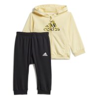 adidas Jogginganzug Baby - schwarz/hellgelb -86