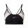 Nike Indy Logo Sport-BH Damen - schwarz/weiß -XS