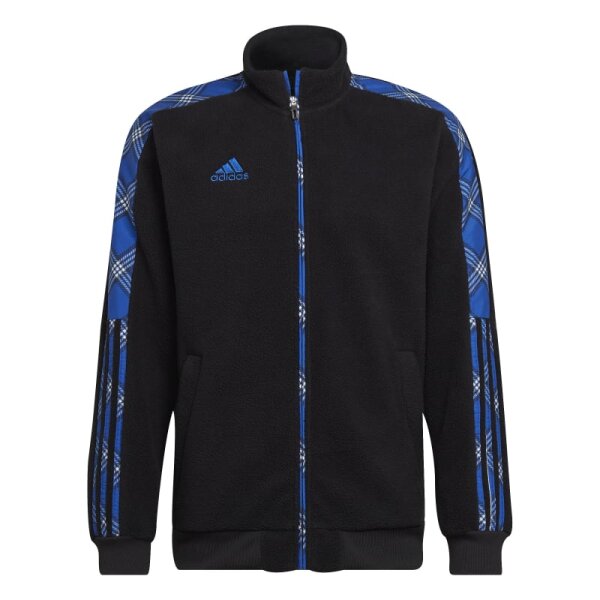 adidas Tiro Winterized Trainingsjacke Herren - schwarz/blau -S