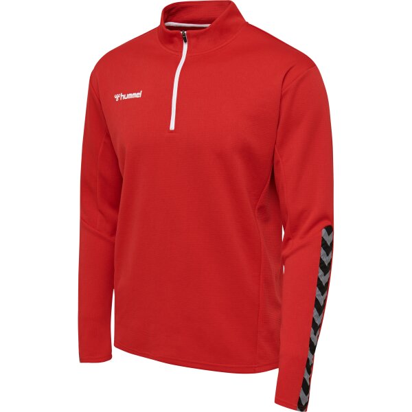 hummel Hmlauthentic Half Zip Sweatshirt - Herren - true red - S